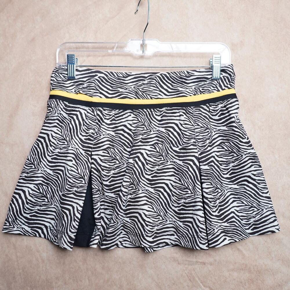 Tail Performance Zebra Print Tennis Skirt Size S